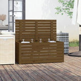Garden Box Honey Brown 101x50.5x46.5 cm Solid Wood Pine 823951