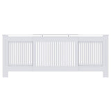 Radiator Cover 2 pcs White 205x20.5x81.5cm Engineered Wood 3403237