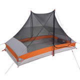 Camping Tent 2-Person Grey Waterproof 4009436
