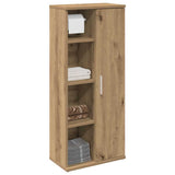 Bathroom Cabinet with Roll Holder Artisan Oak 39x22x90 cm 858532