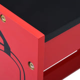 3 Piece Kids Chair Table Set Fire Truck Design Wood 286190