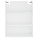 Highboard White 69.5x34x180 cm Engineered Wood 3190005