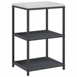 Kitchen Storage HATTEM Anthracite 60 x 50 x 92 cm Steel 874963