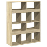 Bookcase Sonoma Oak 100x33x125.5 cm Engineered Wood 3309359