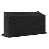 Firewood Rack with Rain Cover 200.5x60.5x110.5 cm Galvanised Steel 4104945