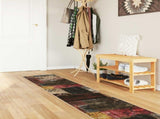 Rug Runner MARSA Multicolour 50 x 450 cm Polyester and PVC 42023241