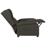 Recliner Chair Taupe Fabric 340957