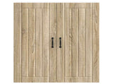 Wall Cabinet LUCCA Sonoma Oak 80 x 31 x 100 cm Engineered Wood 885147