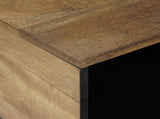 Coffee Table Brown 80 x 50 x 40 cm Solid Mango Wood 4018336