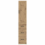 Cabinet Set 2 pcs Artisan Oak 33 x 34.5 x 87 cm Engineered Wood 3416978
