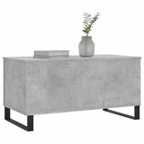 Coffee Table Concrete Grey 90x44.5x45 cm Engineered Wood 830984