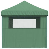 Foldable Party Tent Pop-Up with 4 Sidewalls Green 4004952