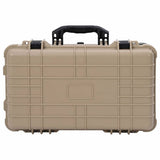 Hard Luggage Case Sand 56 x 35 x 23 cm Polypropylene and ABS 42008109