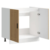 Sink Base Cabinet "Porto" Artisan Oak 80x46x81.5 cm Engineered Wood 853936