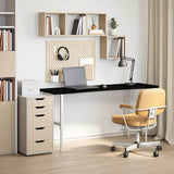 Desk Top Dark Brown 160x50x2.5 cm Solid Wood Oak Rectangular 4009031