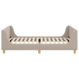 Children's Bed Frame with Headboard Light Grey 80 x 200 cm 42010866