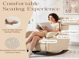 Corduroy Rocking Armchair - Beige T3398P424912