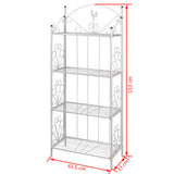 ZNTS Plant Rack Square White 40781