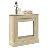Fireplace Surround Sonoma Oak 90x30x90 cm Engineered Wood 854591