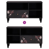 Storage Cabinets Multicolour 80 x 33.5 x 46 cm Solid Mango Wood 4018717