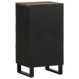Sideboard Black 40x33x75 cm Solid Wood Mango 4017707