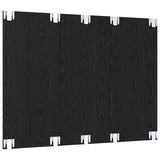 TV Cabinet Set Black Oak 120 x 23.5 x 90 cm Engineered Wood 875187