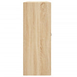 Wall Mounted Cabinets 2 pcs Sonoma Oak Engineered Wood 3198012