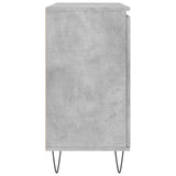 Sideboard Concrete Grey 101.5x35x70 cm Engineered Wood 827208