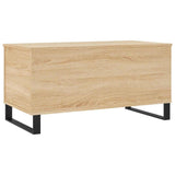 Coffee Table Sonoma Oak 90x44.5x45 cm Engineered Wood 830983