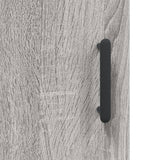 Highboard Grey Sonoma 69.5x34x180 cm Engineered Wood 3189971