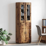 Highboard FLORIN Old Wood 60 x 35 x 182 cm Engineered Wood 3397922