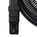 Suction Hose with PVC Connectors Black 1" 10 m PVC 151078