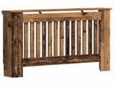 Radiator Cover Old Wood 112 x 19 x 81.5 cm Engineered Wood 884111