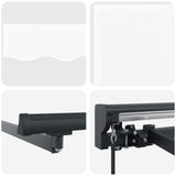 Manual Retractable Awning White 4.5 x 3.5 m 3420472