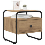 Bedside Cabinet 2 pcs Artisan Oak 40 x 39.5 x 40 cm 8007682