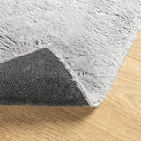 Rug HUARTE Short Pile Soft and Washable Grey 240x240 cm 375082
