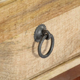 Bedside Cabinet 40x30x52 cm Solid Rough Mango Wood 282744