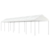 Gazebo with Roof White 13.38x2.28x2.69 m Polyethylene 3155506