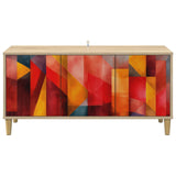 TV Cabinet HEESCH 102 x 33 x 50 cm Sonoma Engineered Wood 8007078