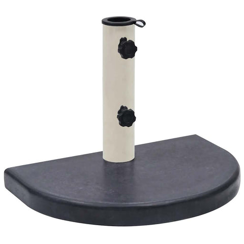 ZNTS Umbrella Base Black 40x28x4 cm Granite 313668