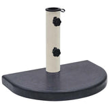 Umbrella Base Black 40x28x4 cm Granite 313668