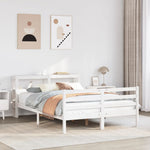 Bed Frame with Headboard without Mattress 160x200 cm 3305947