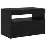 TV Cabinet 2 pcs Black Oak 180 x 35 x 40 cm Engineered Wood 3332505