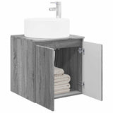 Wall-mounted Sink Vanity Grey Sonoma 49.5 x 44.5 x 65.5 cm 890468