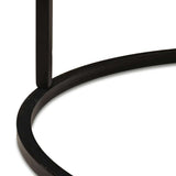 Nesting Coffee Tables 3 pcs Black Solid Mango Wood and Steel 4104638