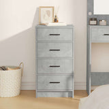 Sideboard Concrete grey 40 x 41 x 75 cm Engineered wood 865058
