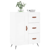 Sideboard White 69.5x34x90 cm Engineered Wood 830228
