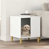 Dog House White 44 x 42 x 49 cm Engineered Wood 8000698
