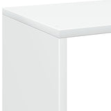 Room Divider Bookcase White 69.5x29x137.5 cm Engineered Wood 858021