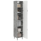 Cabinet Set 2 pcs Concrete Grey 33 x 34.5 x 89.5 cm 3416631